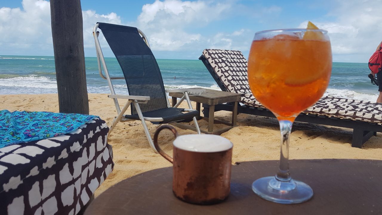 beach club na praia rio verde em trancoso