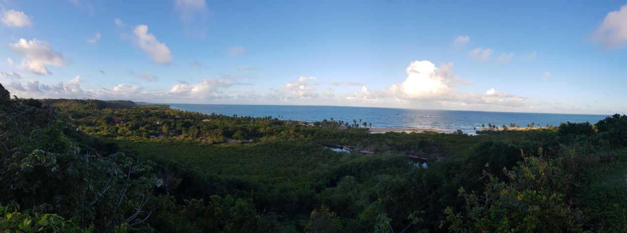 vista do mirante do quadrado de trancoso